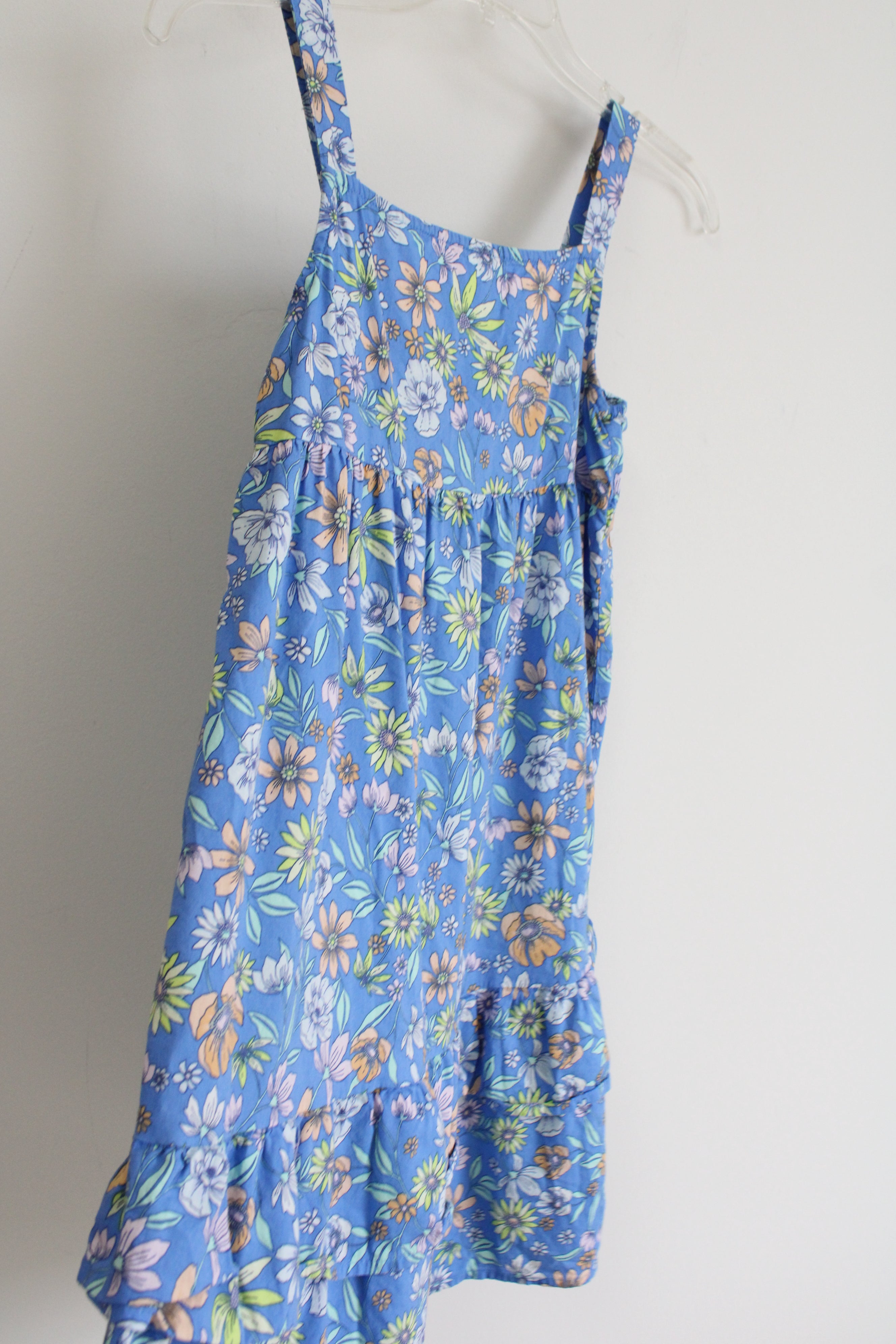 Old Navy Blue Floral Dress | Youth L (10/12)