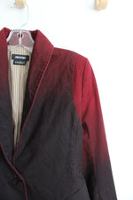 Isabel De Pedro Red Ombre Blazer | 6