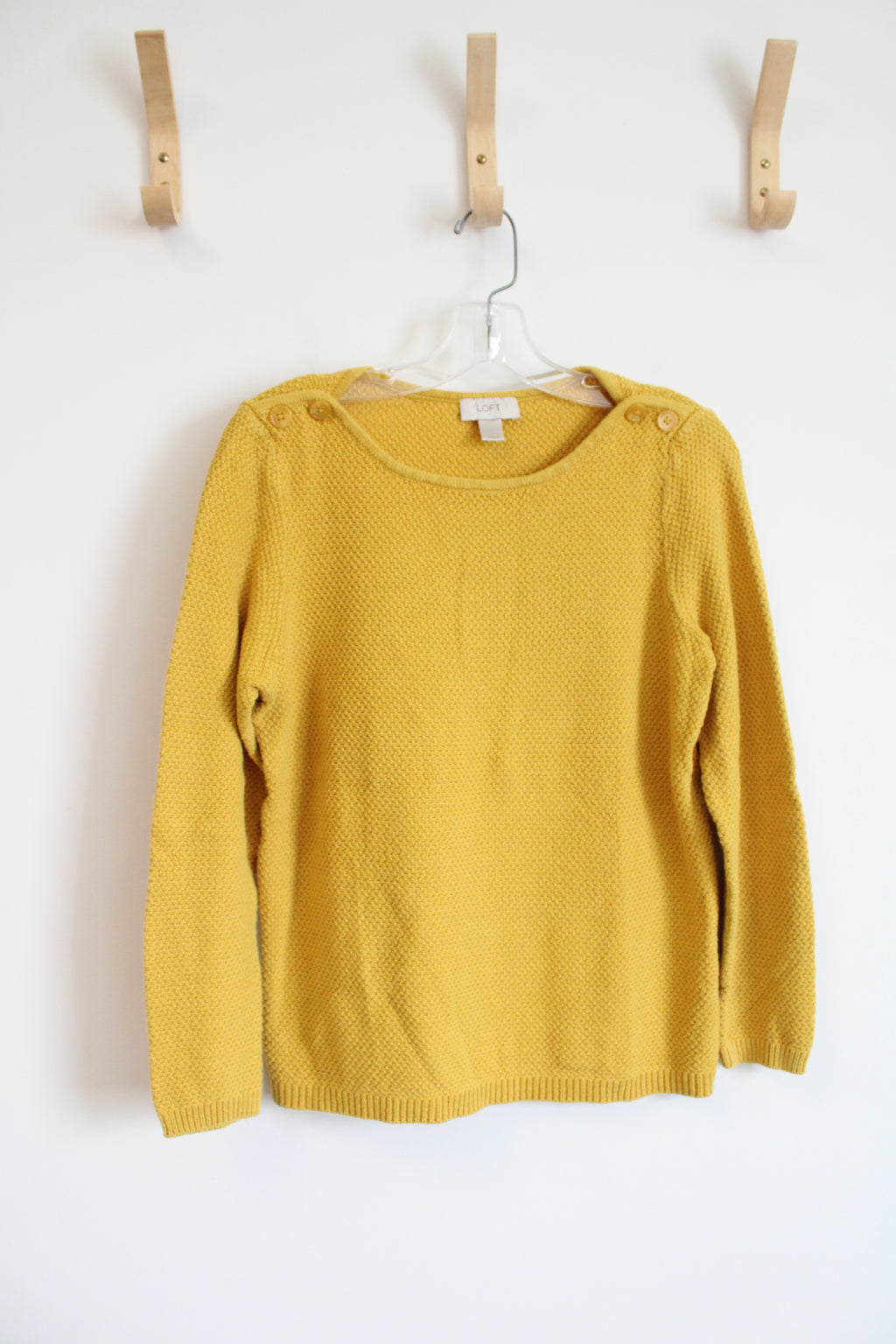 LOFT Mustard Yellow Sweater | L