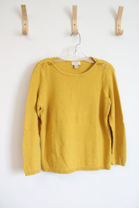 LOFT Mustard Yellow Sweater | L