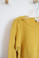 LOFT Mustard Yellow Sweater | L