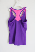 Under Armour Purple Ribbed Tank | Youth S (8)