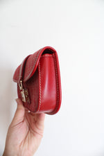Dooney & Bourke Red Monogram Wristlet