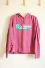 Carhartt Mauve Hoodie Loose Fit | L