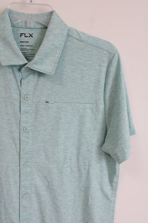 FLX Light Blue Button Down Shirt | M
