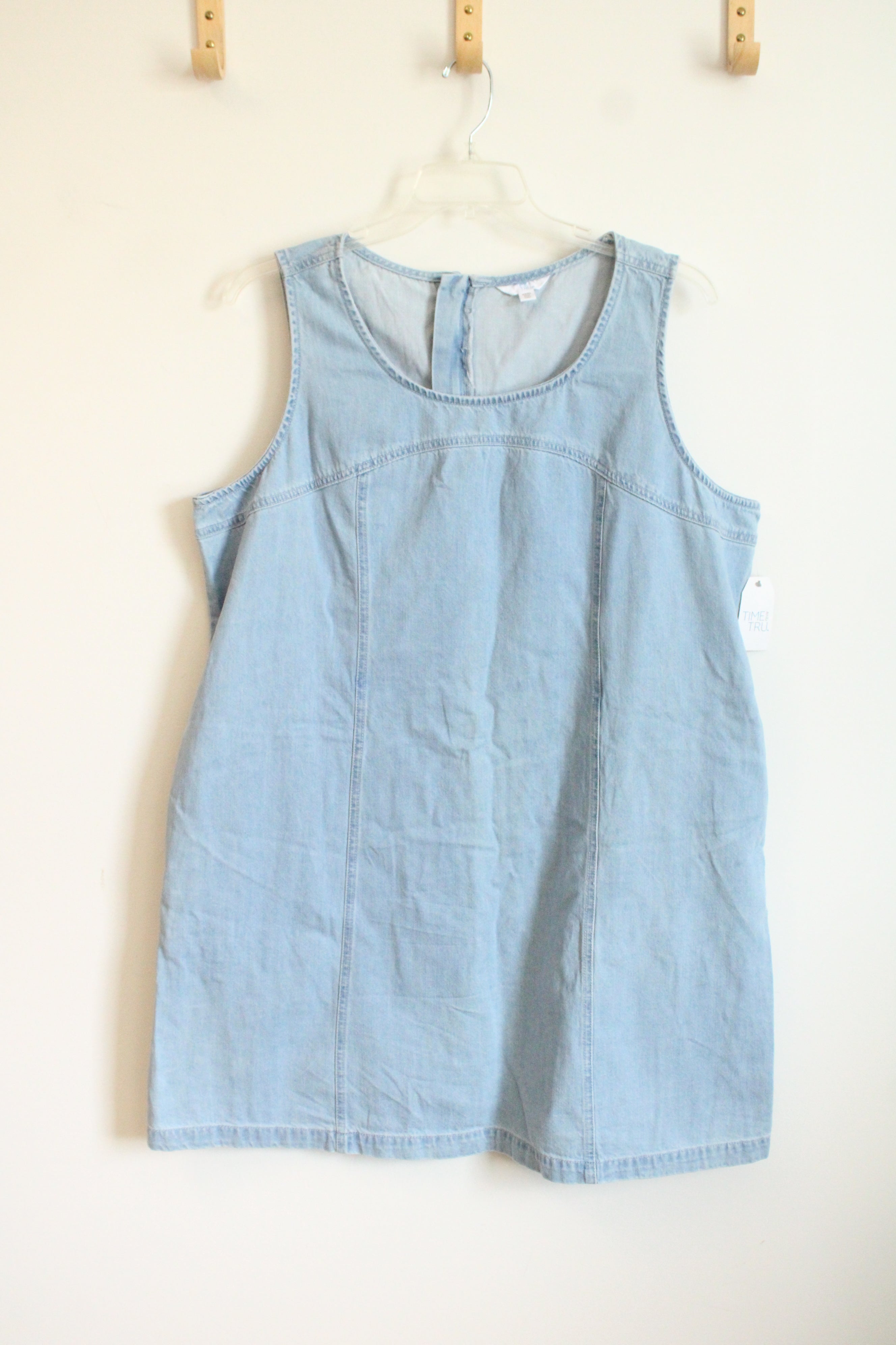 time and tru denim dress Light Wash Time and Trus Denim Italian Size:38 IT 994 Vintage Royal Blue Satin