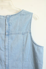 Time and Tru Light Wash Denim Dress | XXXL