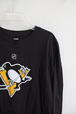 NHL Pittsburgh Penguins Black Long Sleeved Tee | Youth XL (18)