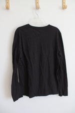 NHL Pittsburgh Penguins Black Long Sleeved Tee | Youth XL (18)