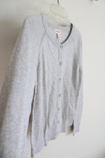 NEW Cat & Jack Gray Button Down Cardigan