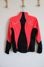 The North Face Black Neon Pink Lightweight Jacket | M