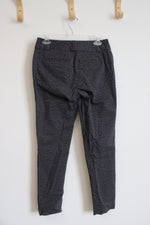 Banana Republic Jackson Fit Gray Leopard Print Pants | 0