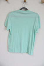 NEW J.Crew Slim Washed Blue Pocket Tee | S