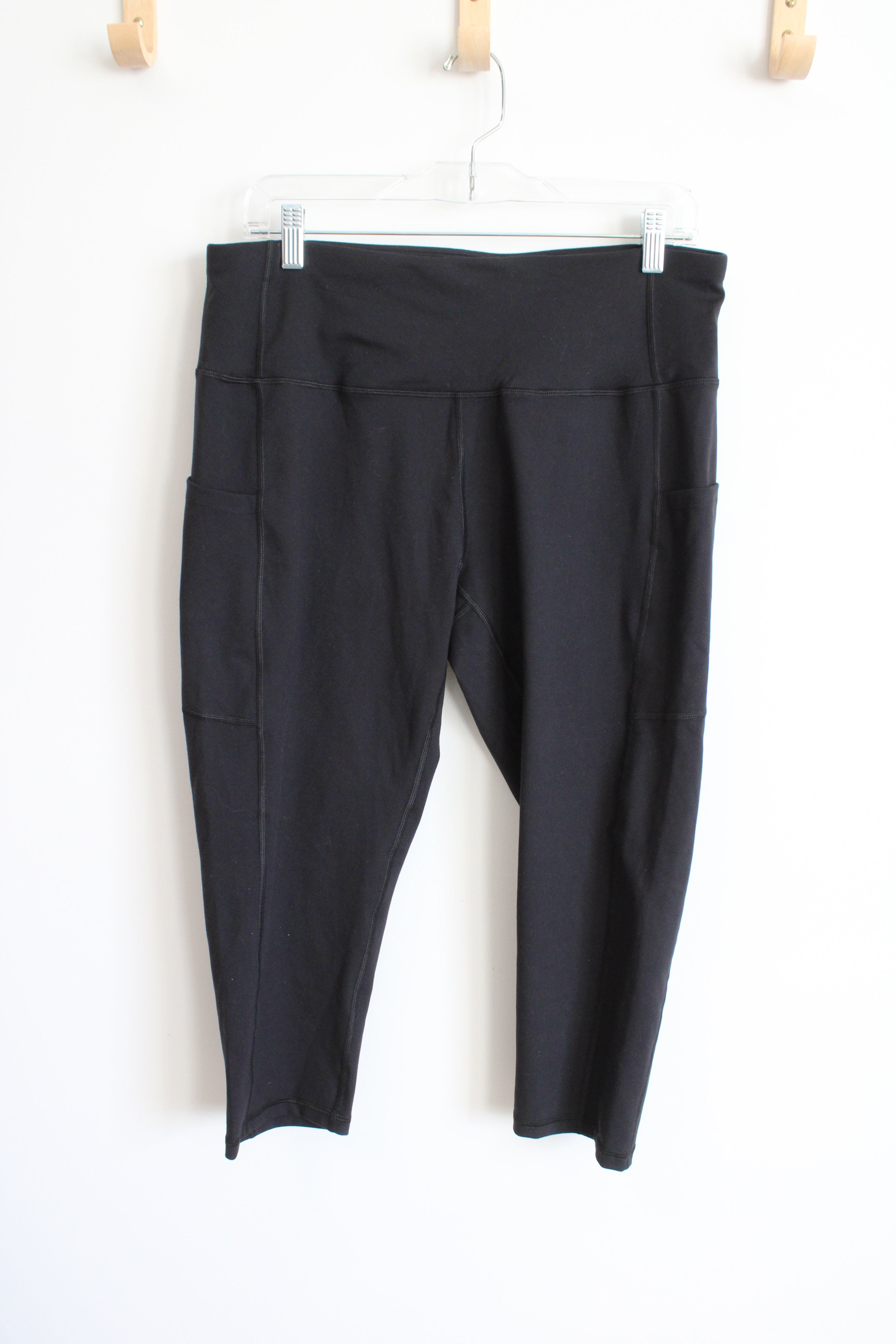 NEW Ewedoos Black Capri Leggings | XXXL
