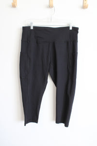 NEW Ewedoos Black Capri Leggings | XXXL