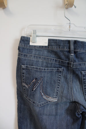 NEW Maurices Mid Rise Slim Boot Jeans | 10
