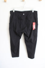 NEW Ewedoos Black Capri Leggings | XXXL