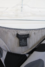 The Limited Y2K Gray Patterned Skirt | XS