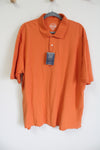 NEW Consensus Orange Genuine Classic Polo Shirt | XXL