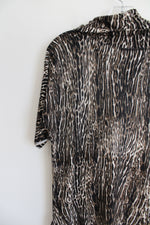 NEW Chico's Cheetah Waves Della Pullover Sweater | 2 (L/12)