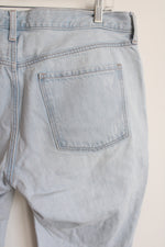 Old Navy Slouchy Taper Mid Rise Light Wash Jeans | 14