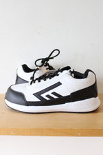 NEW BILLY Basics Goat Hoop Black White Sneakers | Size 6