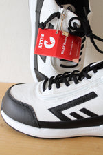 NEW BILLY Basics Goat Hoop Black White Sneakers | Size 6