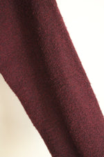 NEW M By Marled Hooded Dark Red Wine Ruby Sweater Dress | XL