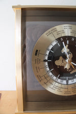 Seiko Quartz World Time Zone Mantel Clock