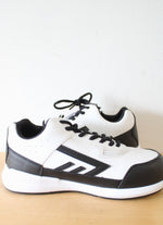 NEW BILLY Basics Goat Hoop Black White Sneakers | Size 6