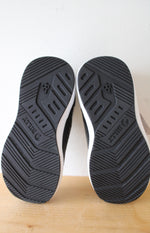 NEW BILLY Basics Goat Hoop Black White Sneakers | Size 6