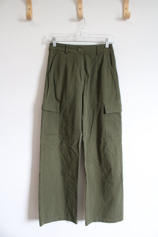 Nasty Gal Collection Green Cargo Pants | 2