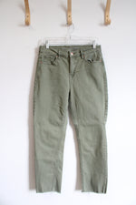 Old Navy Perfect Straight Green Jeans | 8