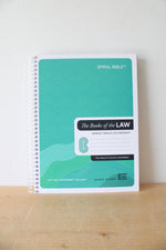 Spiral Bible KJV The Books Of The Law: Genesis Through Deuteronomy, Volume 1