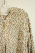 NEW White Stag Woman's Plus Oatmeal Marl Full Zip Up Hoodie | 18W/20W