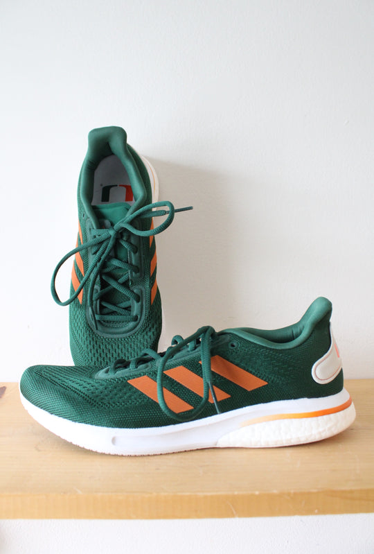 NEW Adidas Supernova Miami Hurricane Sneakers | Size 9.5