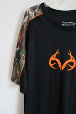 RealTree Black & Camo Shirt | L