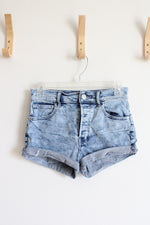 Express Midi High Rise Jean Shorts | 00
