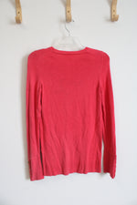 Lilly Pulitzer Pink Heart Knit Sweater | S