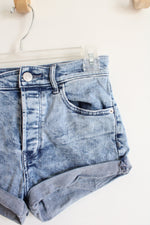 Express Midi High Rise Jean Shorts | 00