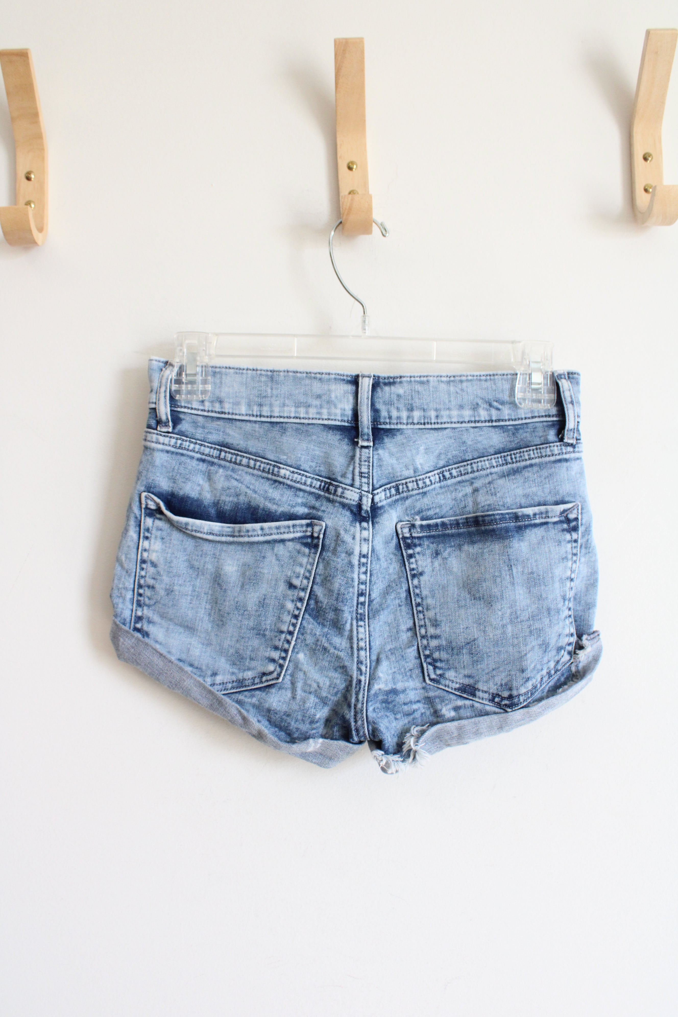 Express Midi High Rise Jean Shorts | 00