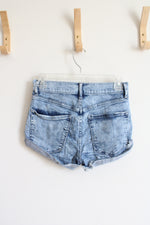 Express Midi High Rise Jean Shorts | 00