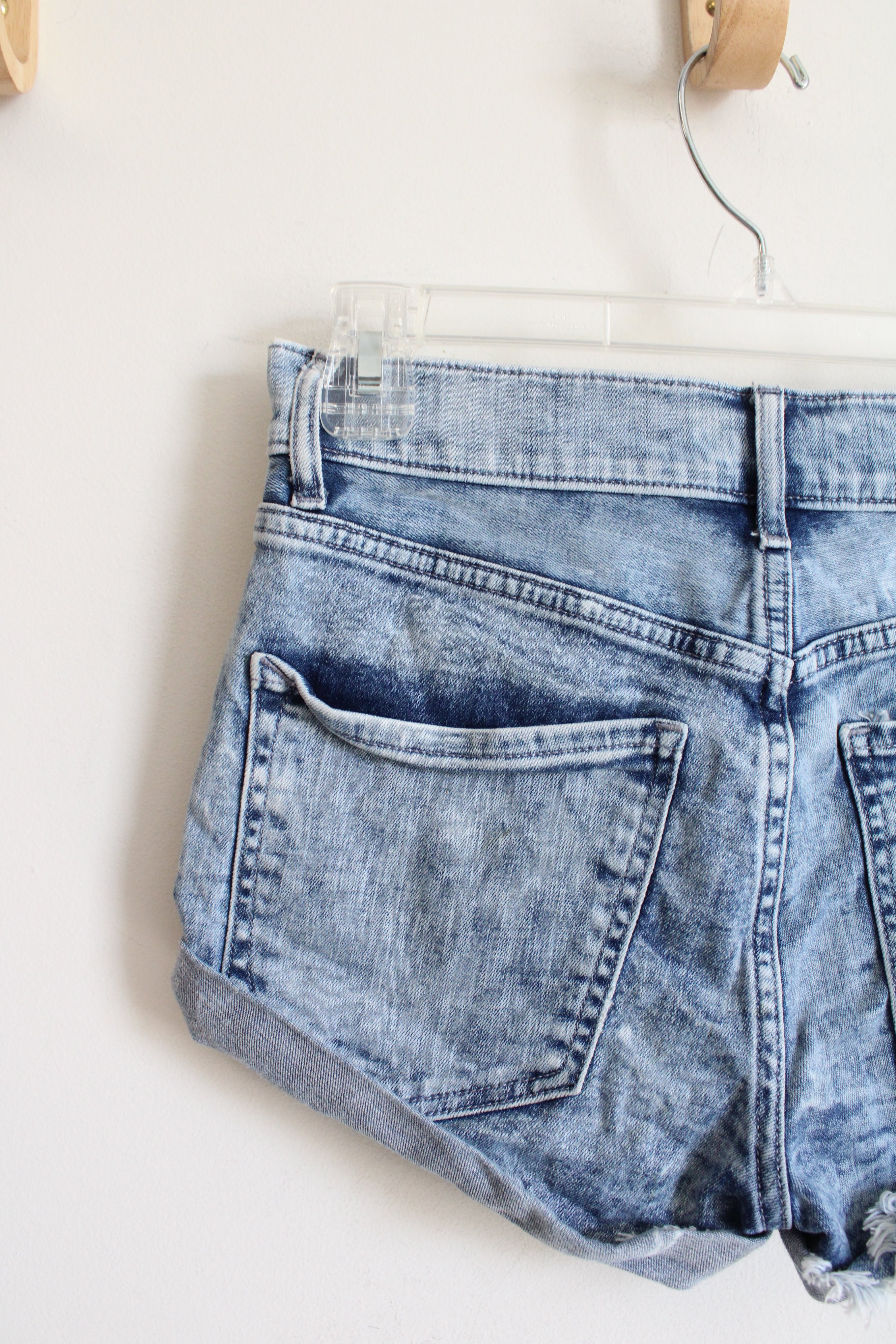 Express Midi High Rise Jean Shorts | 00