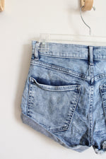 Express Midi High Rise Jean Shorts | 00