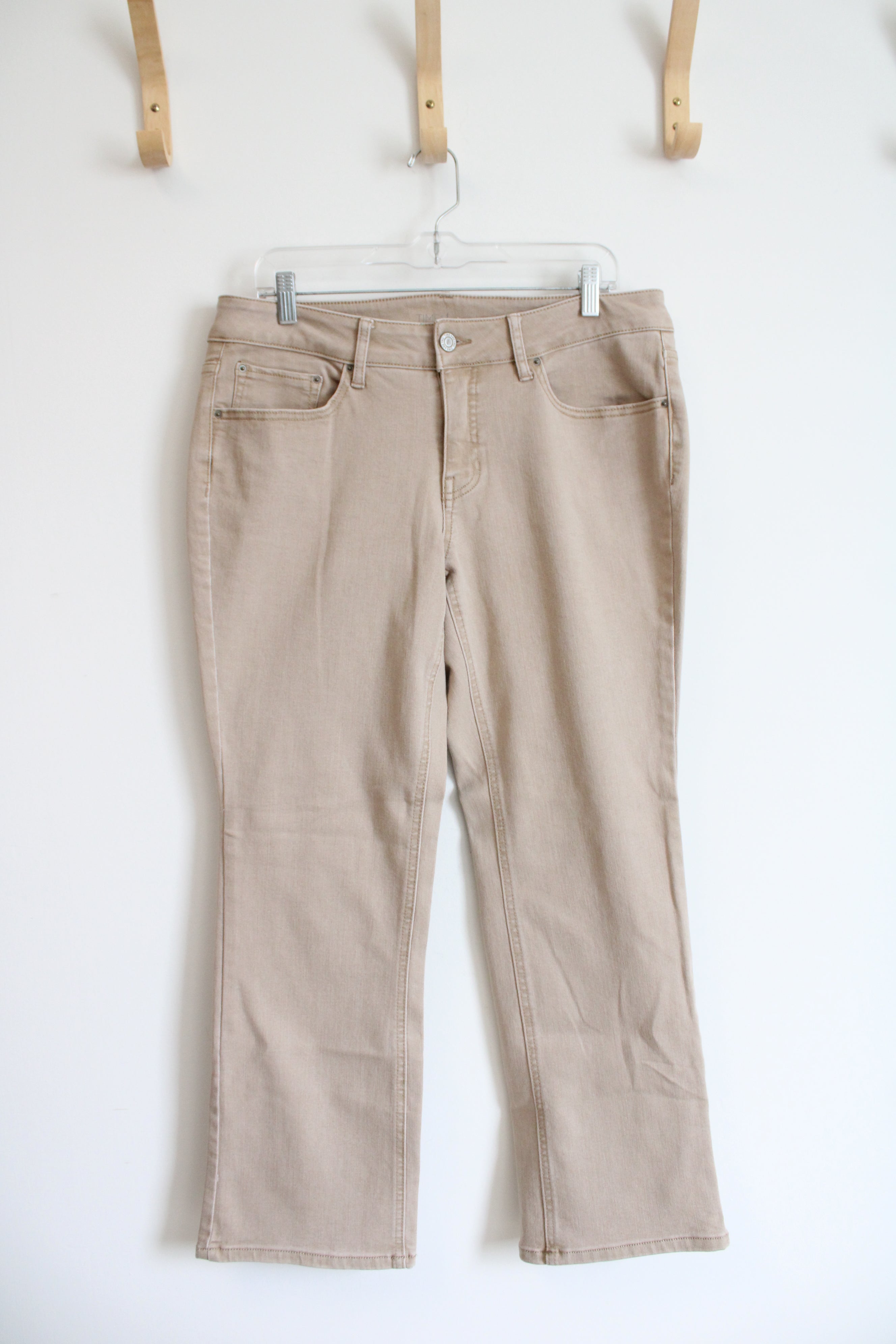 Time And Tru Tan Bootcut Pants | 16 Petite