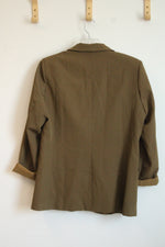 Cicy Bell Army Green Blazer | XL