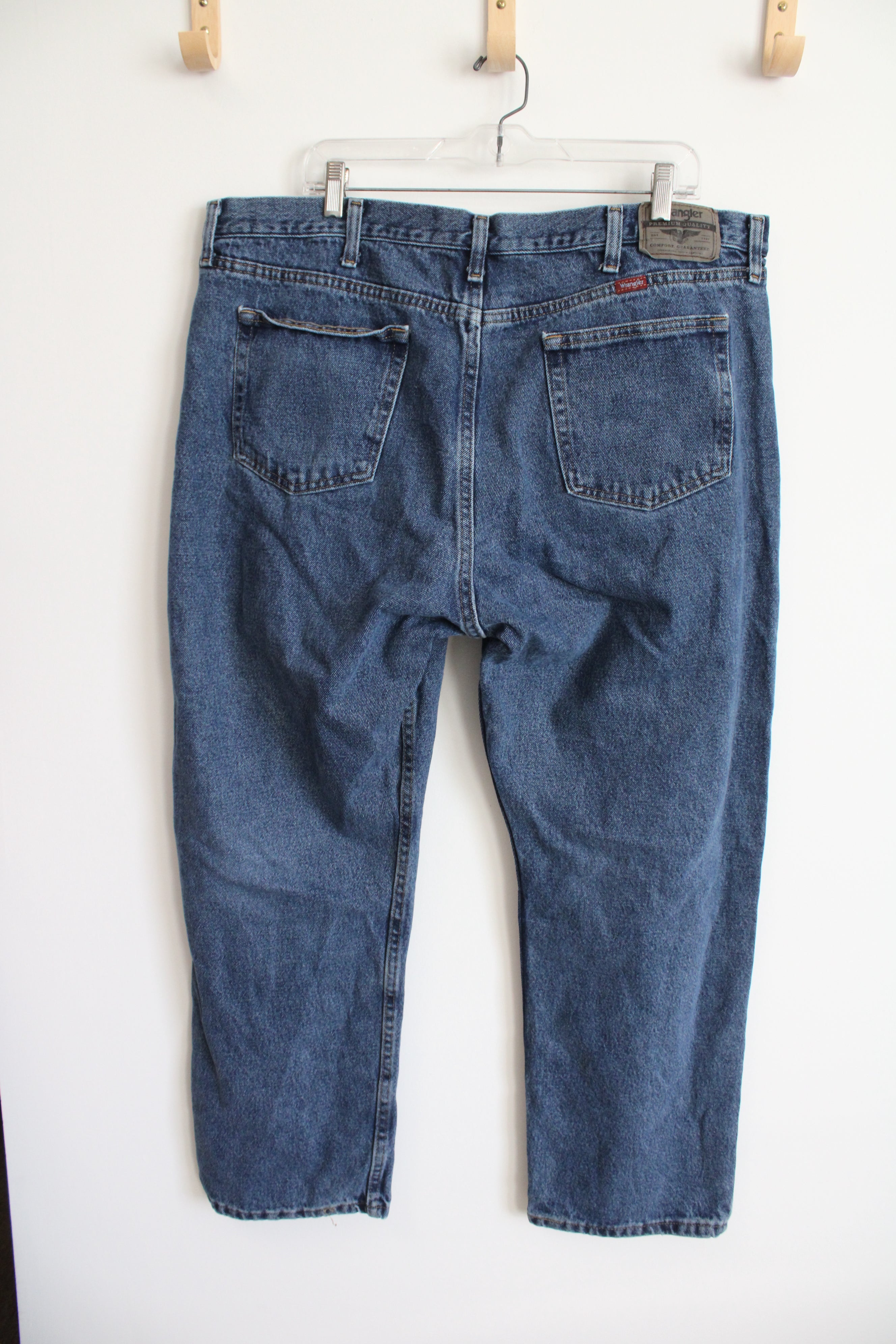 Wrangler Relaxed Fit Blue Jeans | 42X30