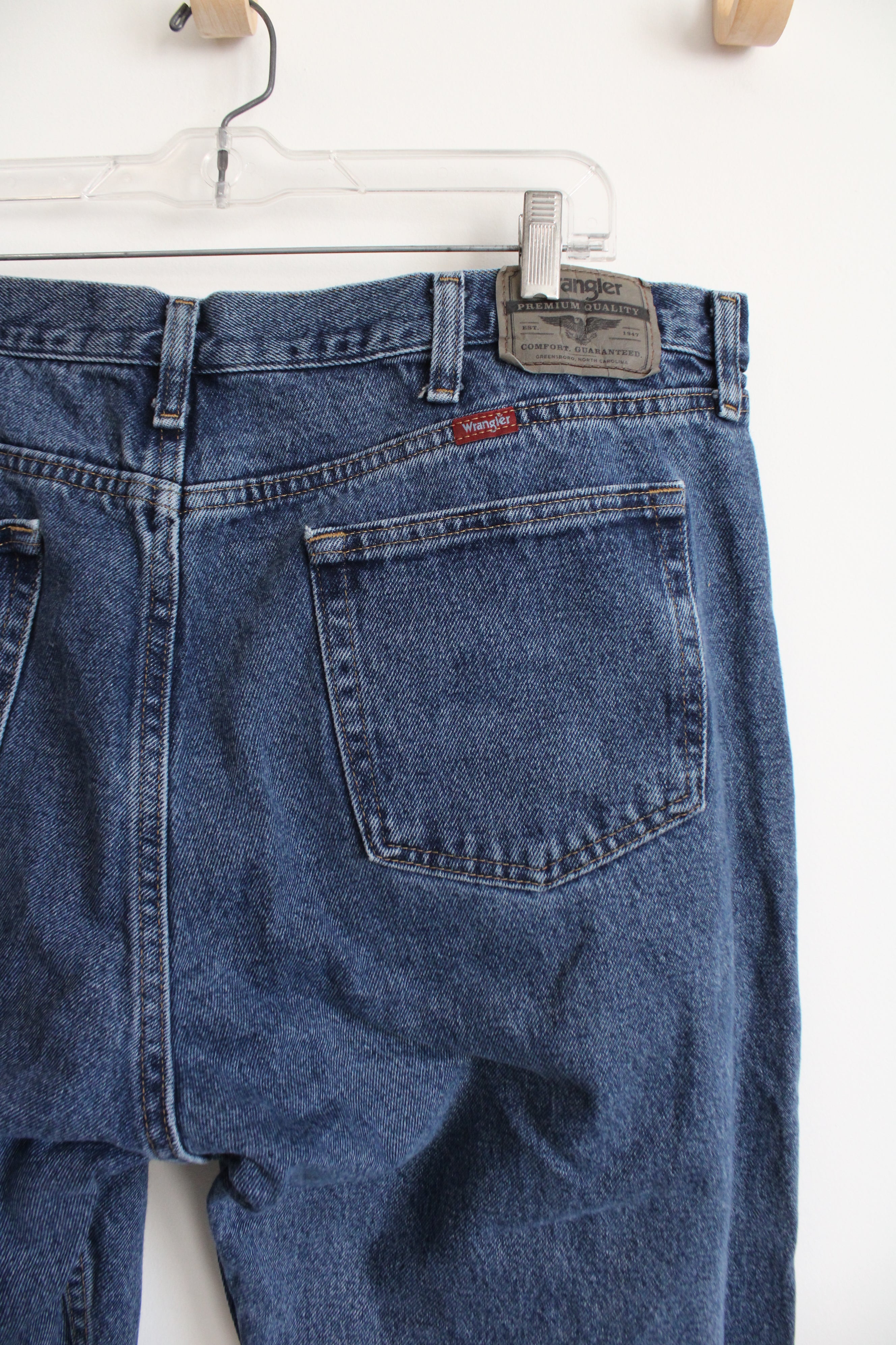 Wrangler Relaxed Fit Blue Jeans | 42X30