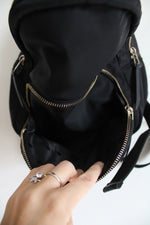 Kate Spade Black Nylon Backpack Purse