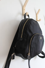 Kate Spade Black Nylon Backpack Purse